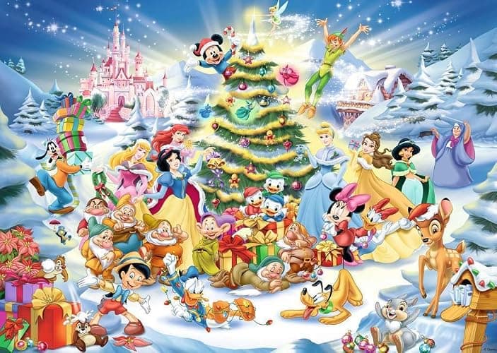 Ravensburger Puzzle 12000651 - Disney's Weihnachten - 1000 Teile Disney Puzzle für Erwachsene und Kinder from 14 Years, Yellow thumbnail 2