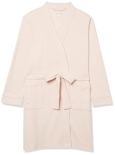 Amazon Essentials Women's Lightweight Waffle Mid-Length Robe (Available in Plus Size) thumbnail 9