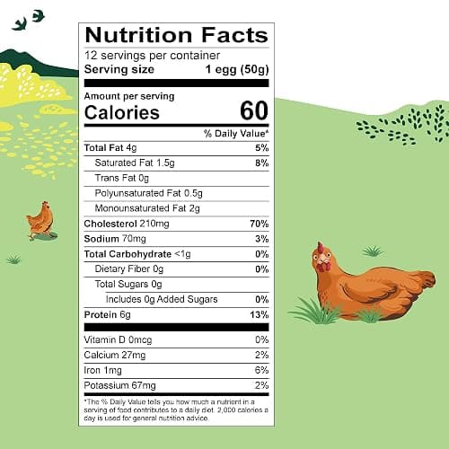 Organic Eggs Free Range Large Brown, 12 Count thumbnail 2