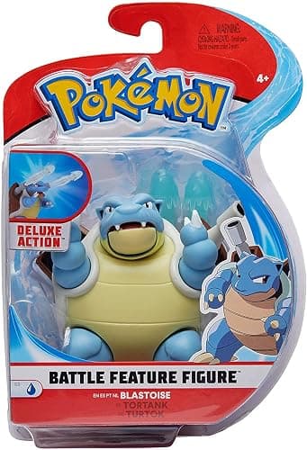 Pokémon Feature Battle Figure- Includes 4.5-Inch Blastoise thumbnail 3