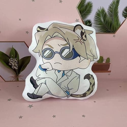 QAHEART JJK Plush Figure Nanami Kento Throw Pillow 45cm Anime Soft Figure JJK Hug Pillow Cushion Home Sofa Decoration Collectible Gifts for Fans thumbnail 3