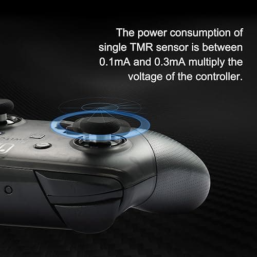 AKNES GuliKit TMR Electromagnetic Joysticks Replacement for DualSense PS5 / PS5 Edge Controller, Thumbstick Grips for PlayStation 5 Controller, Thumbstick Caps Included thumbnail 5