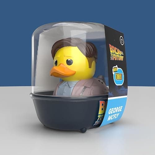 Back to the Future - George McFly Cosplaying Rubber Duck Vinyl Figure thumbnail 2