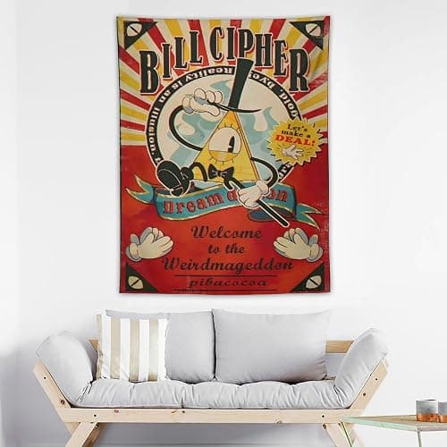 Cartoon Tapestry 30"x40" Fashion Poster Cartoon Fan Wall Art Room Decor thumbnail 2