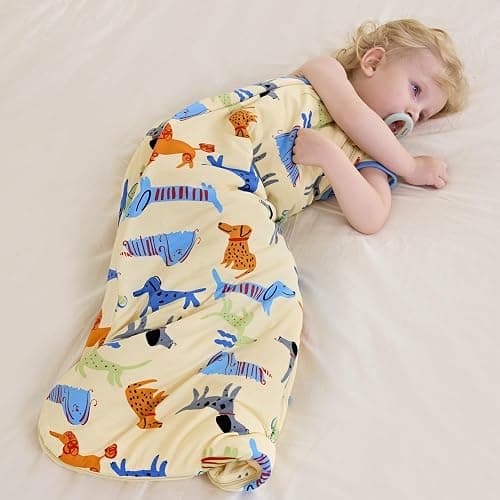 babee Reshinee Bamboo Viscose Sleep Sack for Babies and Toddlers 1.0 Tog Wearable Blanket 2-Way Zipper Baby Shower Gifts thumbnail 4