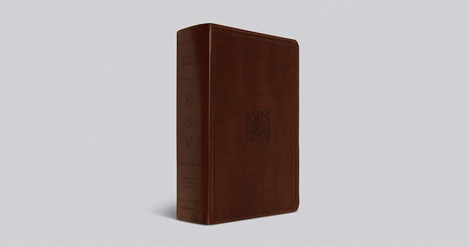 ESV Study Bible (TruTone, Walnut, Celtic Imprint Design) thumbnail 4