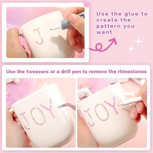 ALTRJO 52000Pcs 42 Colors Resin Jelly Rhinestones for Bedazzling, 3mm Multicolor Resin Flatback Gems for Diamond Art, Bedazzler Kit with 3Pcs 10ml B7000 Jewelry Glue for DIY Crafting Shoes Nail Art thumbnail 7