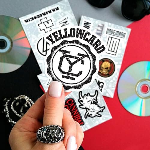 BulbaCraft Legendary Rock Band Stickers – Heavy Metal Laptop Decals - Vinyl Band Stickers for Adults, Rock Stickers and Decals, Gifts for Women & Men thumbnail 2