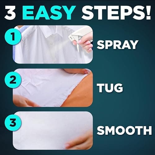 Downy Wrinkle Releaser Fabric Refresher Spray, Odor Eliminator, Ironing Aid and Anti Static Spray, Light Fresh Scent, 1L, Pack of 2 thumbnail 5