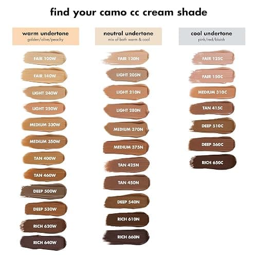 e.l.f. Camo CC Cream, SPF 30 Color-Correcting Medium-To-Full Coverage Face Foundation, Delivers An Airbrushed Finish, Vegan & Cruelty-Free, Rich 650 C thumbnail 4