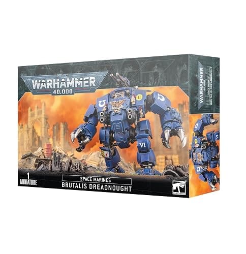 Games Workshop - Warhammer 40,000 - Space Marines: Brutalis Dreadnought, Blue thumbnail 3