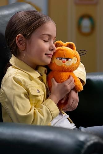 Classic Garfield 8" Plush | Charming Character Detail | Soft and Huggable | Great Gift Or Addition to Your Collection | Garfield Movie | Ages 3+ thumbnail 2