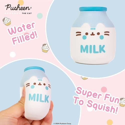 Hamee Pusheen The Cat [Kitchen Series] Cute Water Filled Squishy Toy [Birthday Gift Bags, Party Favors, Gift Basket Filler, Stress Relief Toys] – 1 Pc. (Mystery – Blind Capsule) thumbnail 4