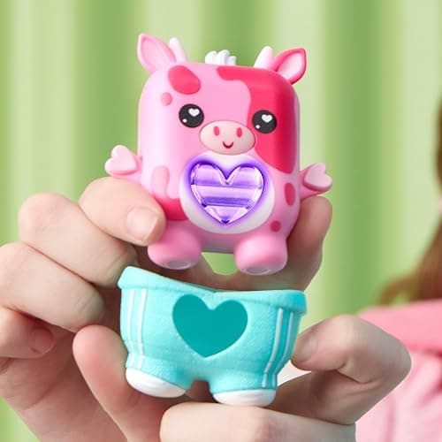 NANO-MALS Mootilda The Pink Cow, Electronic Pet Cow Toy, 70+ Responses, Interactive Fidget Toys for Girls & Boys, Kids Christmas Stocking Stuffer Gifts, Ages 5+ ​ thumbnail 8