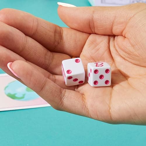 Monopoly Barbie Edition, das Klassische Brettspiel inspiriert von Barbies Traumwelt und ihren Abenteuern, originelles für Kinder und Teenager thumbnail 10