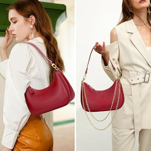 KKXIU Shoulder Bag for Women Cute Hobo Purses and Handbags Retro Clutch Underarm Purse thumbnail 2