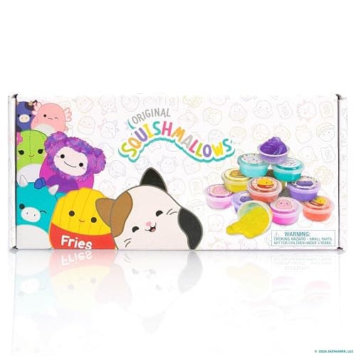 Original Squishmallows Ultimate Compounds Set, 25-Pack, Scented Glitter Slimes, Slime Party Favors for Kids, Slime Bulk, Kids Party Favors Goodie Bags, Mini Squishmallows, Mini Slime, Sludge Toys thumbnail 7