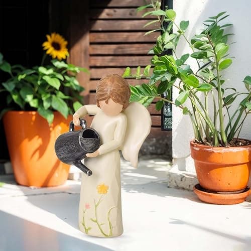 Loyzcy Gardening Gifts for Women, Garden Gift for Gardeners Woman | Garden Gifts for Mom, Sisters, Friends, New Home Gift Ideas, Unique Sculpted Hand-Painted Figurine thumbnail 6
