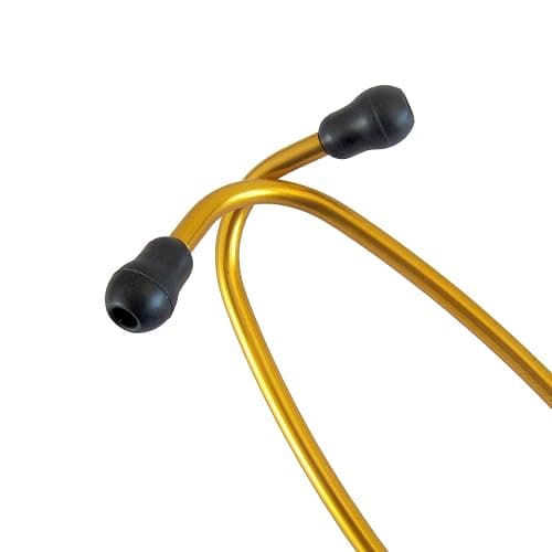 3M Littmann Classic III Monitoring Stethoscope, 5807, More Than 2X as Loud, Weighs Less, Stainless Steel Rainbow-Finish Chestpiece, 27" Caribbean Blue Tube, Brass Stem and Headset thumbnail 8