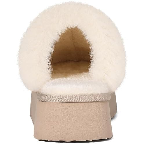 Litfun Women's Fuzzy Slippers thumbnail 5