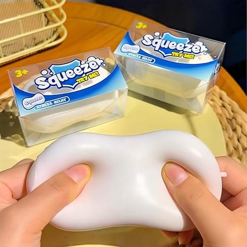 Crunchy Soap Squishy Asmr Bead Filled, Slow Rising Squeeze Fidget Toy | Filled Crunchy Squishy Stress Durable Slow Rebound Portable Sensory Play thumbnail 2