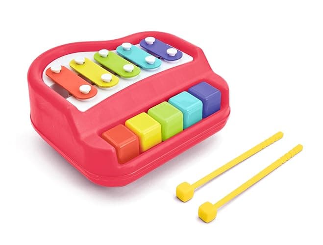 Kidoozie Happy Keys Music Maker - Musical Fun for 12 Months + Toddlers - 2-in-1 Piano & Xylophone! thumbnail 3
