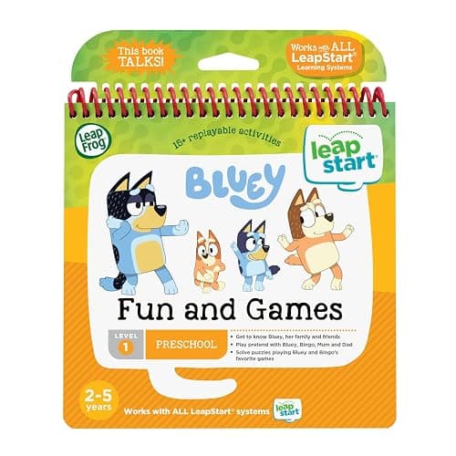LeapFrog LeapStart Bluey Fun and Games - Image 1