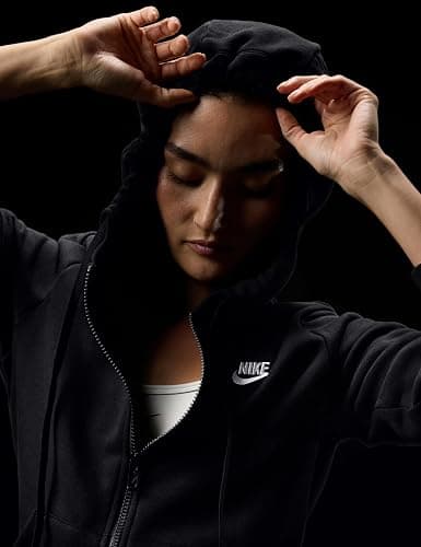 Nike Women's Sportswear Club Fleece Full-Zip Hoodie thumbnail 2