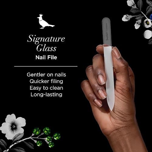 butter London Glass Nail File, Signature Glass Collection - Professional Nail Filers for Natural Nails - Salon Quality Manicure Pedicure Tool & Products for Fingernails & Toenails thumbnail 2