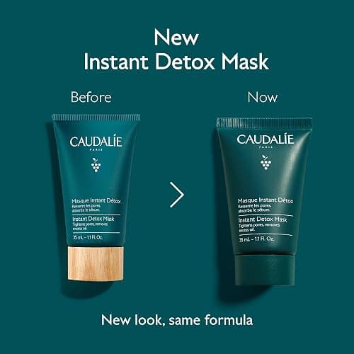 Caudalie Instant Detox Mask Pore Minimizing - Visibly Eliminates Excess Sebum and Visibly Tightens Pores in as Little as 10 Minutes thumbnail 8