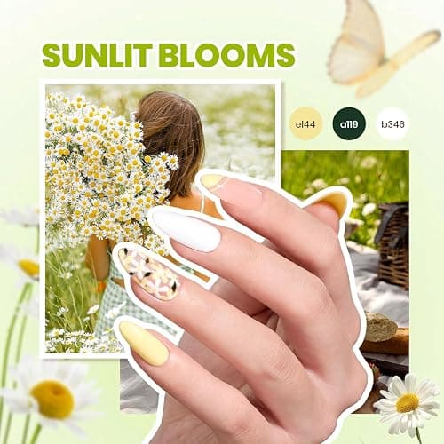 Beetles Gel Nail Polish Kit with U V Light - 53 Pcs Emotional Spectrum Pro 32 Colors Gel Nail Kit with Base &Matte &Glossy Top Coat and Tools Decoration Manicure Set Soak Off Gifts for Women Girls thumbnail 4