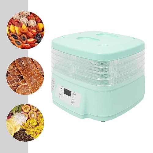 5 Tiers Food Dehydrator Machine, 110V Candy Dried Machine with Adjustable Timer & Temperature, Large Capacity Fruit Dehydrator Machine for Beef, Fruits, Meat, Vegetables thumbnail 7