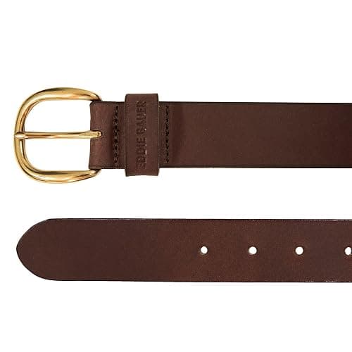 Eddie Bauer Women's Casual Leather Belts with Durable Metal Buckle thumbnail 2