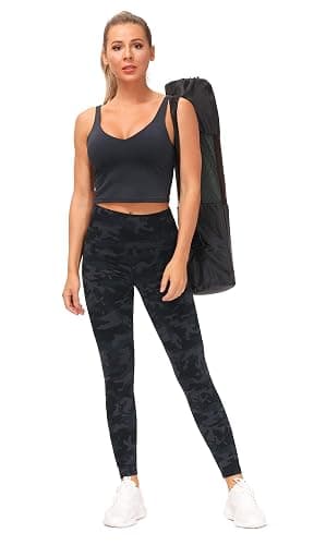 THE GYM PEOPLE Tummy Control Workout Leggings with Pockets High Waist Athletic Yoga Pants for Women Running, Fitness thumbnail 6