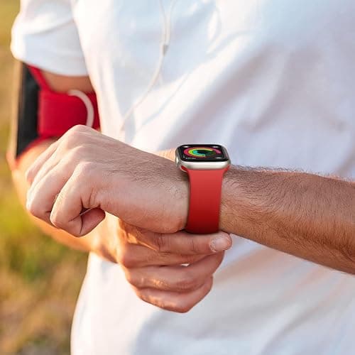 Lenrao 6 Pack Sport Band Compatible with Apple Watch  thumbnail 5