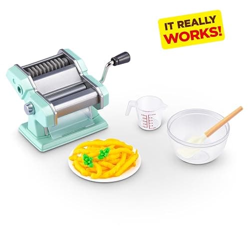 Mini Brands Really Works Magic Cook Kitchen Capsule Series 1 (Pasta Maker) by ZURU, Miniature Real Working Kitchen Appliances, Non-Edible Collectible Mystery Toy for 3+ Kids, Teens and Adults thumbnail 4