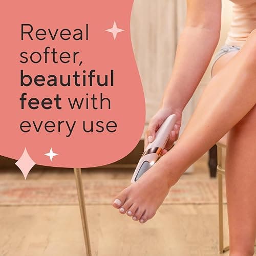 Finishing Touch Flawless Pedi, Rechargeable Electric Callus Remover Tool for an at-Home Spa Pedicure Experience, Removes Dry Skin for Smoother Feet thumbnail 2