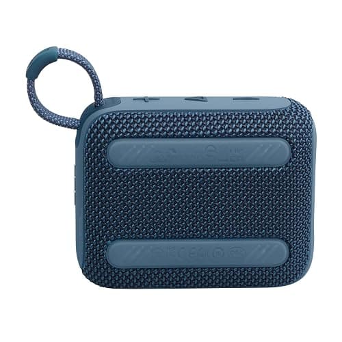JBL GO 4 Speaker Bluetooth Portatile, Altoparlante Wireless con Design Compatto, Waterproof e Resistenza alla Polvere IP67, fino a 7 h di Autonomia, USB, Compatibile con App JBL Portable, Blu thumbnail 3