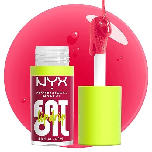 NYX PROFESSIONAL MAKEUP Fat Oil Lip Drip, Moisturizing Lip Oil Gloss, Vegan Tinted Formula, Up to 12 HR Hydration - Newsfeed (Rose Nude) - 05 Newsfeed - 0.16 Fl Oz (Pack of 1) thumbnail 9