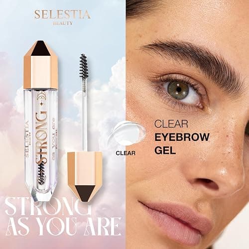 SELESTIA BEAUTY Clear Eyebrow Gel – Long-Lasting Formula for Strong Hold & Natural Finish, Clump & Flake Free – Taming & Defining Brow Lamination Gel, 0.095 fl.oz. – Strong As You Are thumbnail 7