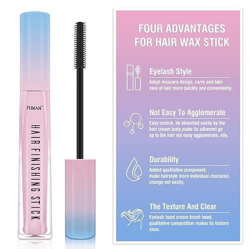 FUNAN Hair Feel Finishing Stick for Small Broken Hair, Stick, Gel Wax Women Naturally Refreshing thumbnail 6