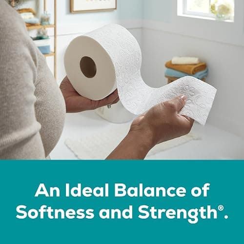 Angel Soft Toilet Paper, 48 Mega Rolls = 192 Regular Rolls, Soft and Strong Toilet Tissue thumbnail 2