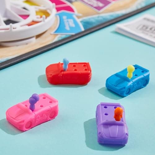 Hasbro Games The Game of Life: Barbie Edition Board Game | Ages 8+ | 2 to 4 Players | Fun Family Games for Kids and Adults | Kids Gifts (Amazon Exclusive) thumbnail 9