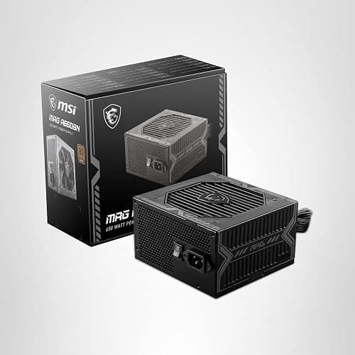 MSI MAG A650BN, Non-Modular Compact 650W Power Supply, 80+ Bronze, Low-Noise Fan, Active PFC Design, 5 Year Warranty thumbnail 7