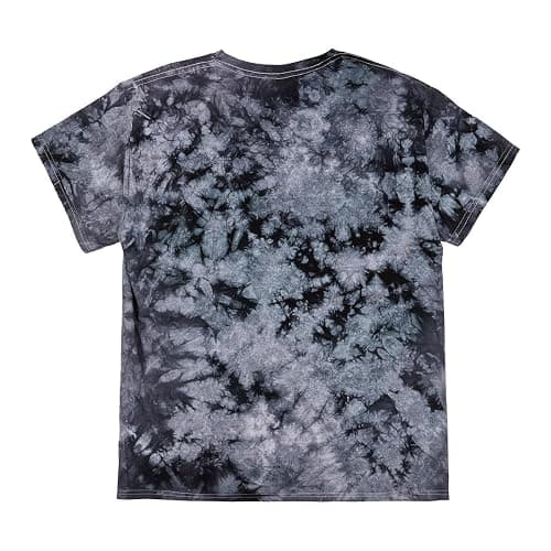 Kuromi, My Melody and Hello Kitty Puff Print Mushroom Scene Women's Black Cloud Wash Crew Neck Short Sleeve T-Shirt thumbnail 6