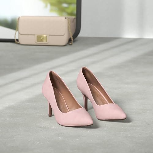 DREAM PAIRS Women's High Stiletto Heels Closed Pointed Toe Dress Pumps Shoes for Wedding Work Office Business, 3 Inches thumbnail 3