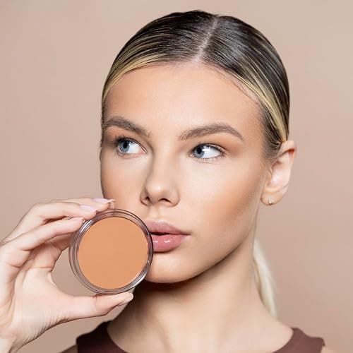 Palladio Cream Bronzer for Face & Skin, Creates a Sun Kissed Glow, Infused with Aloe & Cocoa Butter, Buildable Coverage, Vegan Formula, Cruelty Free, Suitable for All Skin Types, (Caramel Latte) thumbnail 5