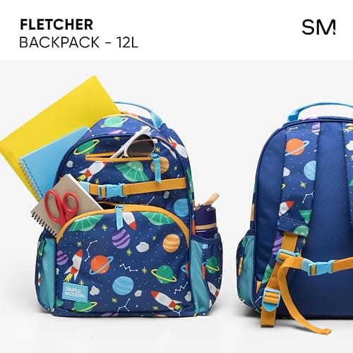 Simple Modern Medium Disney Toddler Backpack for School Girls and Boys | Kindergarten Elementary Kids Backpack | Fletcher Collection | Kids - 15" tall | Mickey Mouse Fun thumbnail 6
