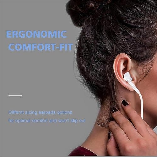 USB C Headphones for iPhone 17, Type C Earbuds Wired Earbuds with Microphone & Remote Control Noise Cancelling Earphones, Compatible with iPhone 17 Pro Max, iPad Pro, Most USB C Jack Devices thumbnail 7