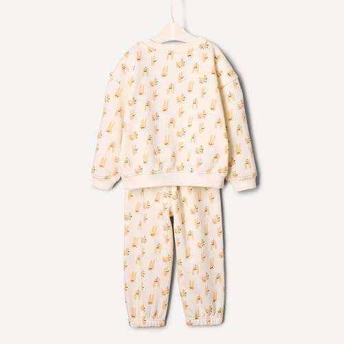 Amazon Essentials x Sofia Grainge Toddlers and Baby Boys' Sweatshirt and Sweatpant Set thumbnail 6